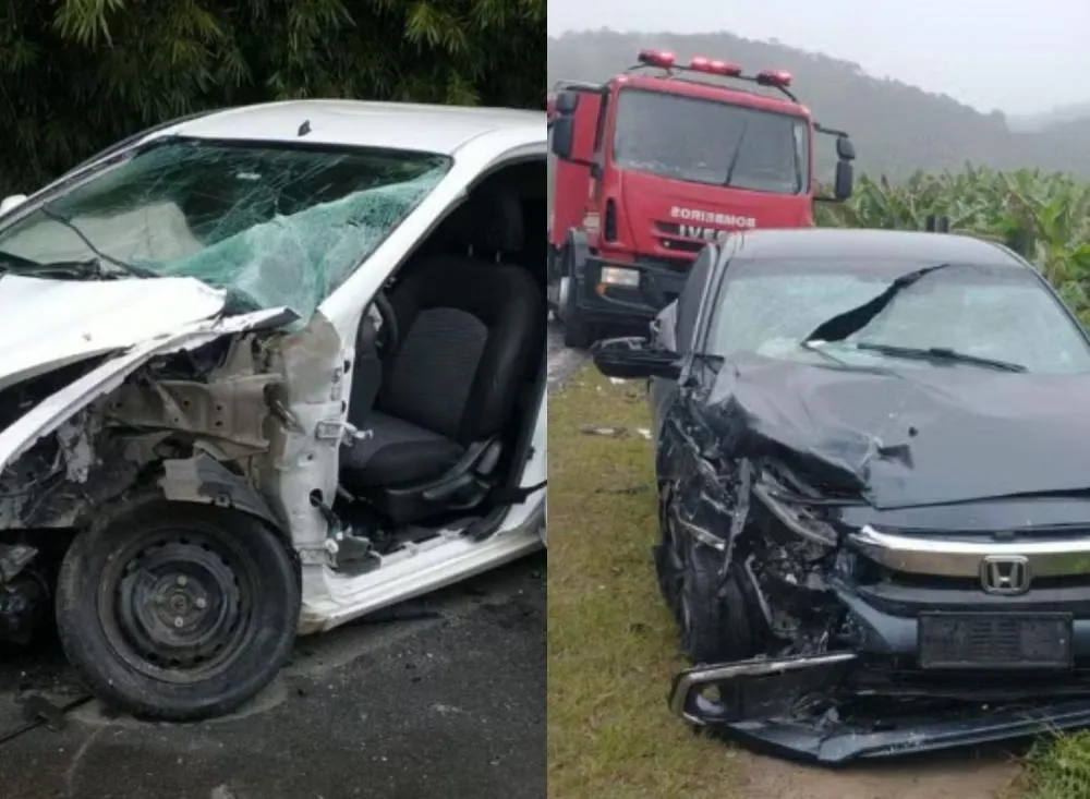 Funcionária da Câmara Municipal de Iguape sofre acidente de carro na Rodovia SP-222 e não resiste / Foto: Divulgação Polícia Militar Rodoviária