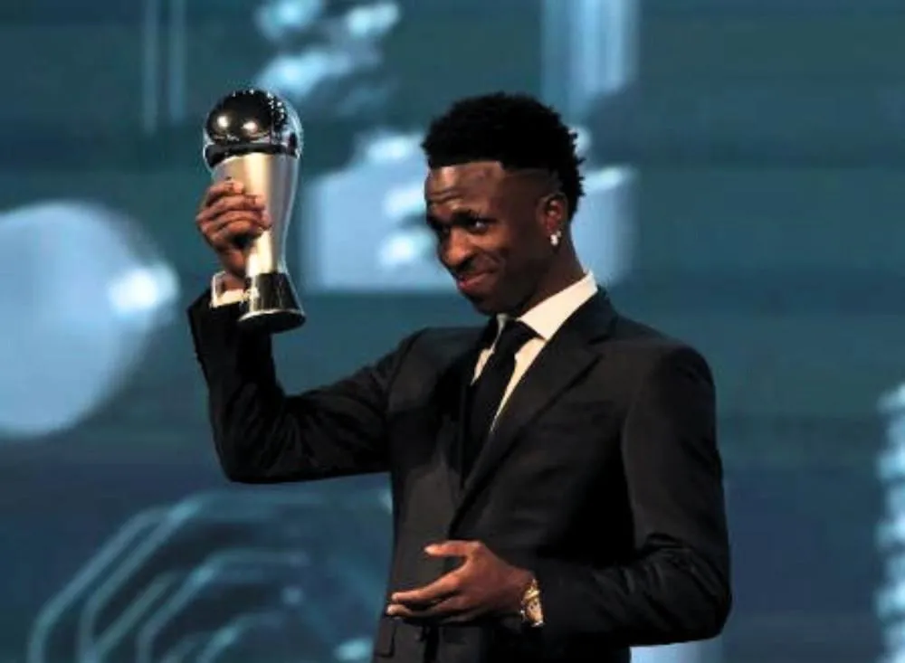 Vinicius Junior The Best Fifa 2024: Uma conquista histórica que vai além do futebol / Foto: Reprodução