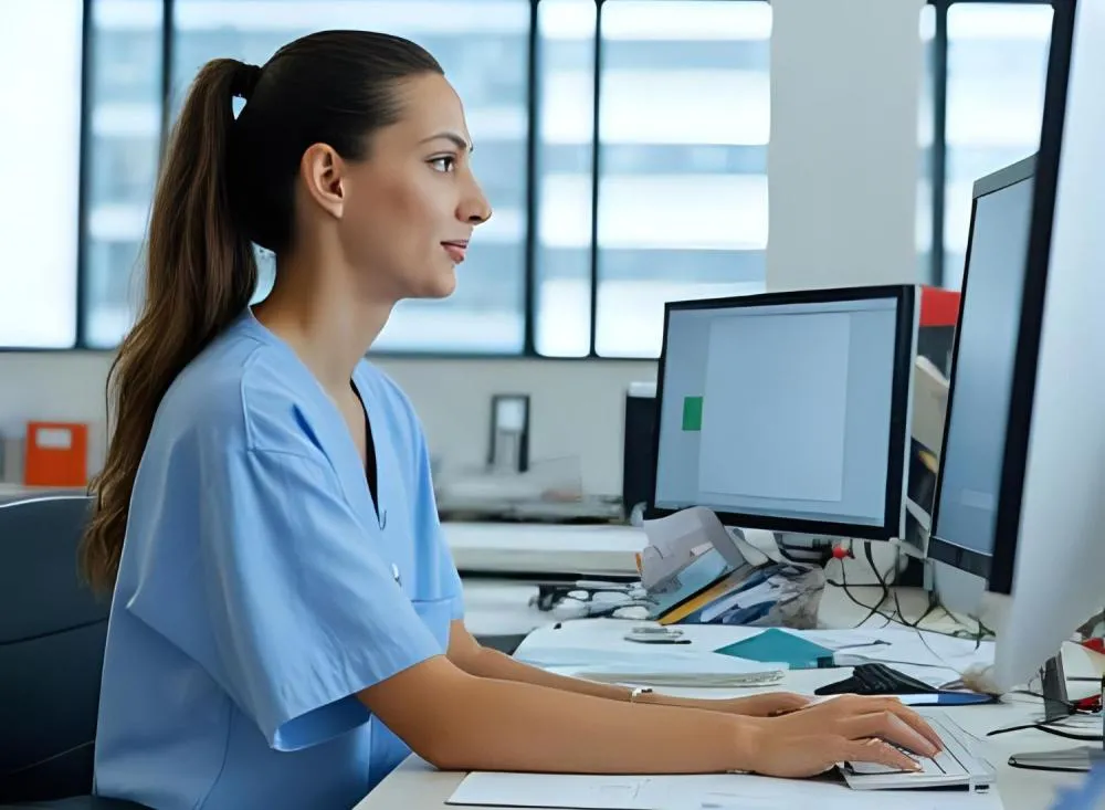 Inscrições abertas para processo seletivo no Hospital Regional de Registro para Auxiliar Administrativo / Foto: Gerada por IA