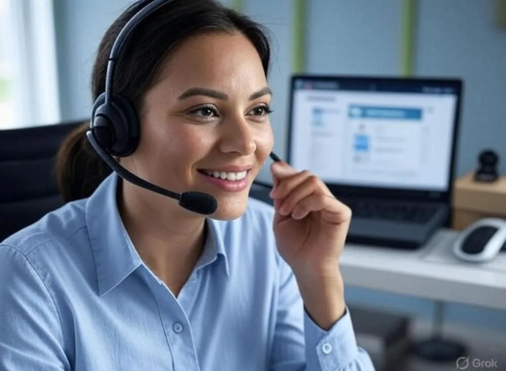 Oportunidade com 05 Vagas Home Office para Atendente de Telemarketing com salário de R$ 1.600,00 e Kit de Trabalho Remoto completo / Foto: Gerada por IA