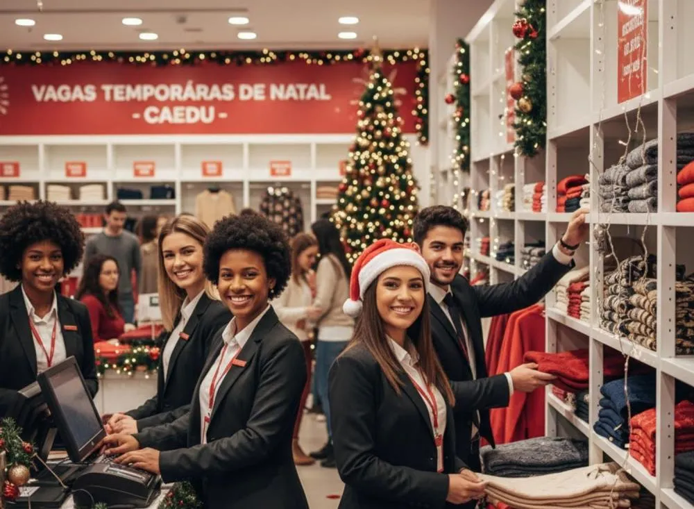 Caedu abre mais de 700 Vagas Temporárias de Natal em cinco estados com inscrições até 15 de novembro