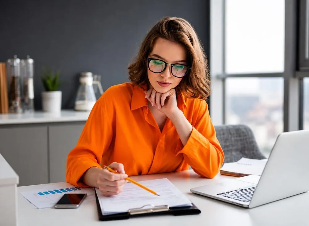 Vaga para Assistente Administrativo em escala 5x2 das 8:00 às 17h30 exige ensino médio completo / Foto: Gerada por IA