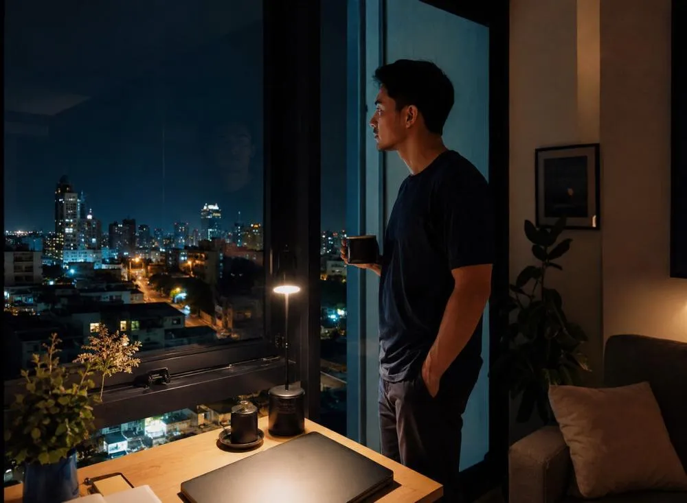 Trabalho remoto de madrugada paga R$ 5 mil mais adicional noturno e exige ensino médio; veja como participar / Foto: Gerada por IA