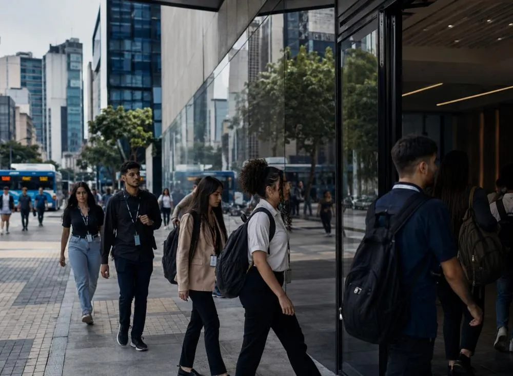 Empresa abre 100 vagas para Jovem Aprendiz Administrativo com plano de saúde e formação; veja como participar / Foto: Gerada por IA