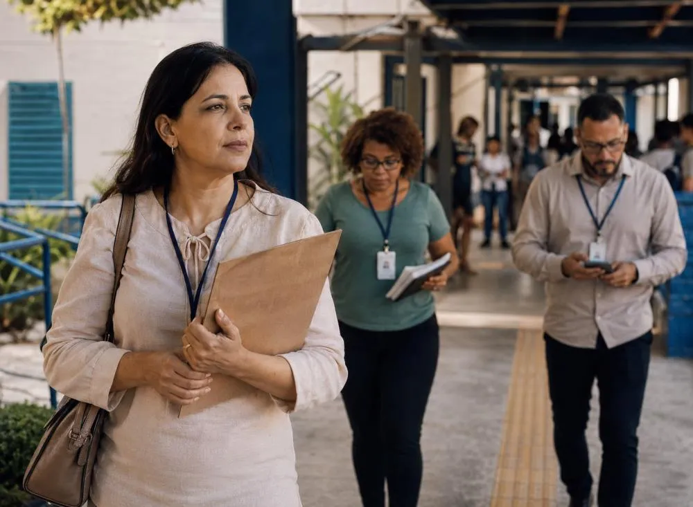 Quem pode trabalhar como fiscal do Enem 2026? Veja requisitos, regras e quem não pode participar / Foto: Gerada por IA
