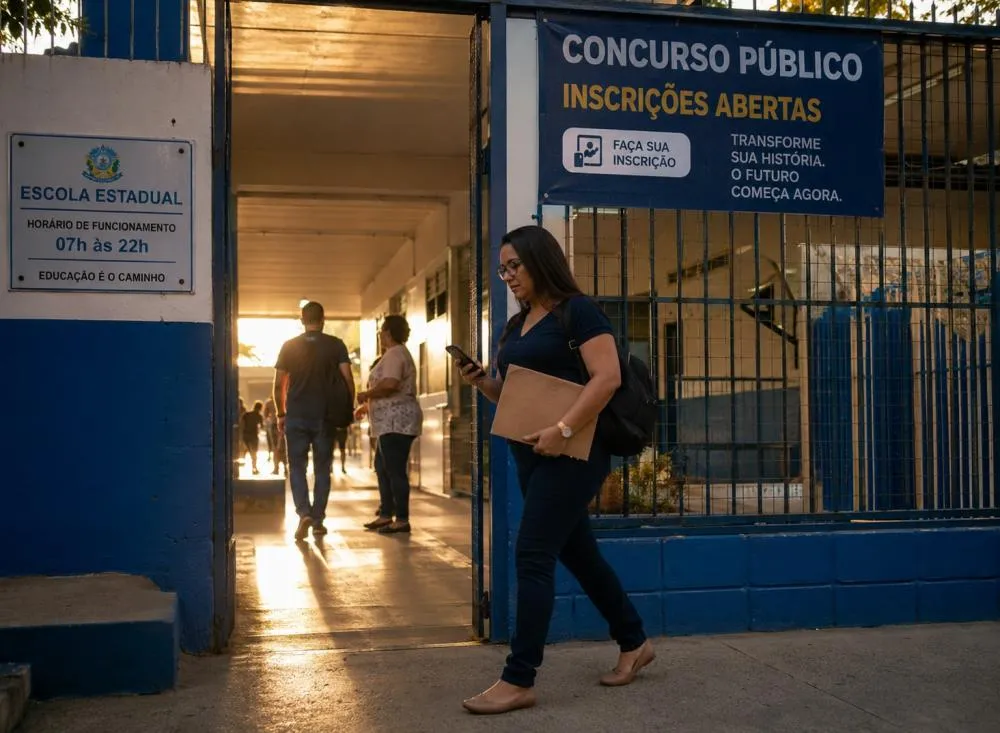 Como se inscrever para trabalhar no Enem 2026 pelo sistema RNC; veja o passo a passo / Foto: Gerada por IA