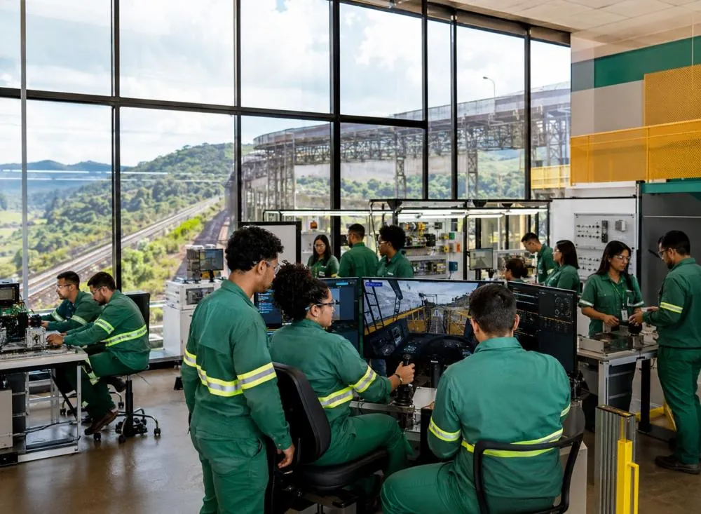 Vale e Senai abrem inscrições para curso técnico gratuito com salário de R$ 2,2 mil e carteira assinada / Foto: Gerada por IA