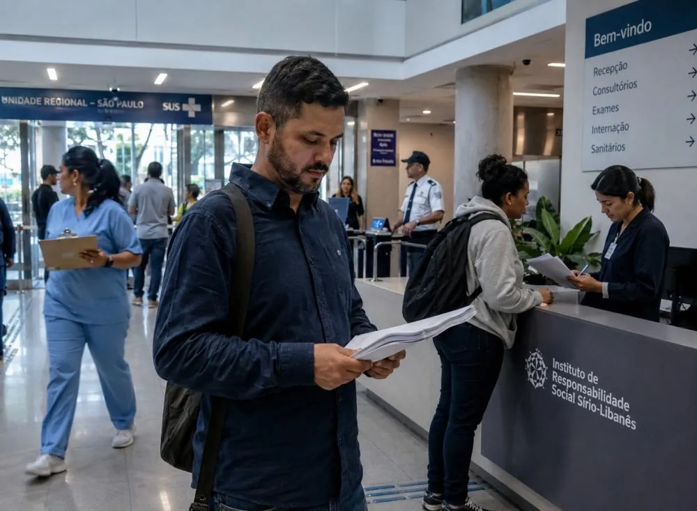 Hospital Regional abre processo seletivo com 182 vagas para ensino fundamental, médio e superior; veja cargos e como se inscrever / Foto: Gerada por IA