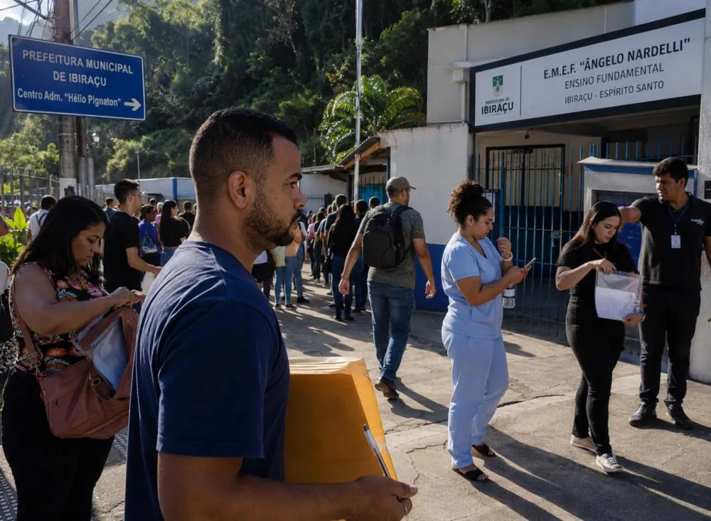 Prefeitura abre concurso público com cerca de 700 vagas para todos os níveis de escolaridade com salários de até R$ 10.805; veja cargos e inscrição / Foto: Gerada por IA