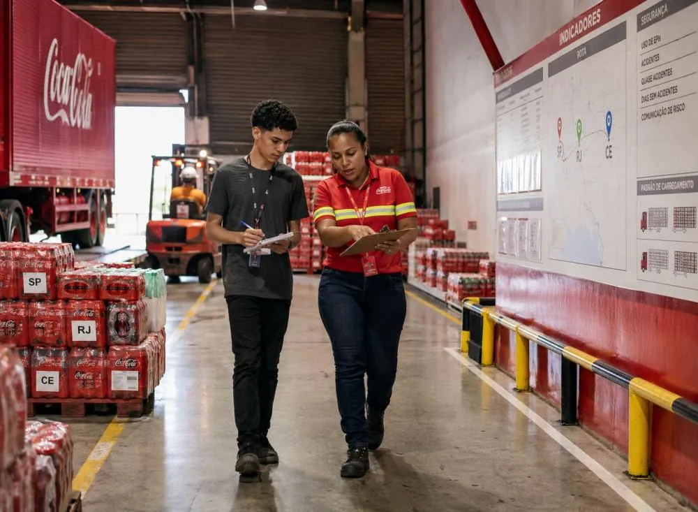 Coca-Cola abre inscrições para novo processo seletivo com vagas em SP, RJ e CE; prazo termina em poucos dias / Foto: Gerada por IA
