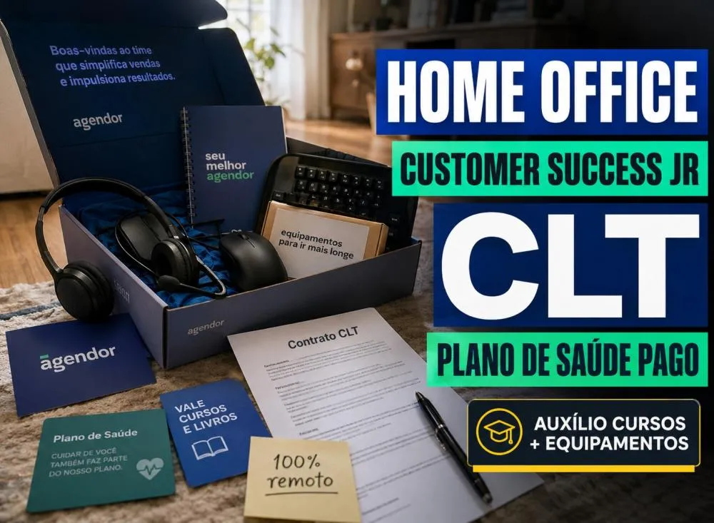Trabalho remoto: empresa abre vaga home office para Analista de Customer Success com contratação CLT / Foto: Gerada por IA