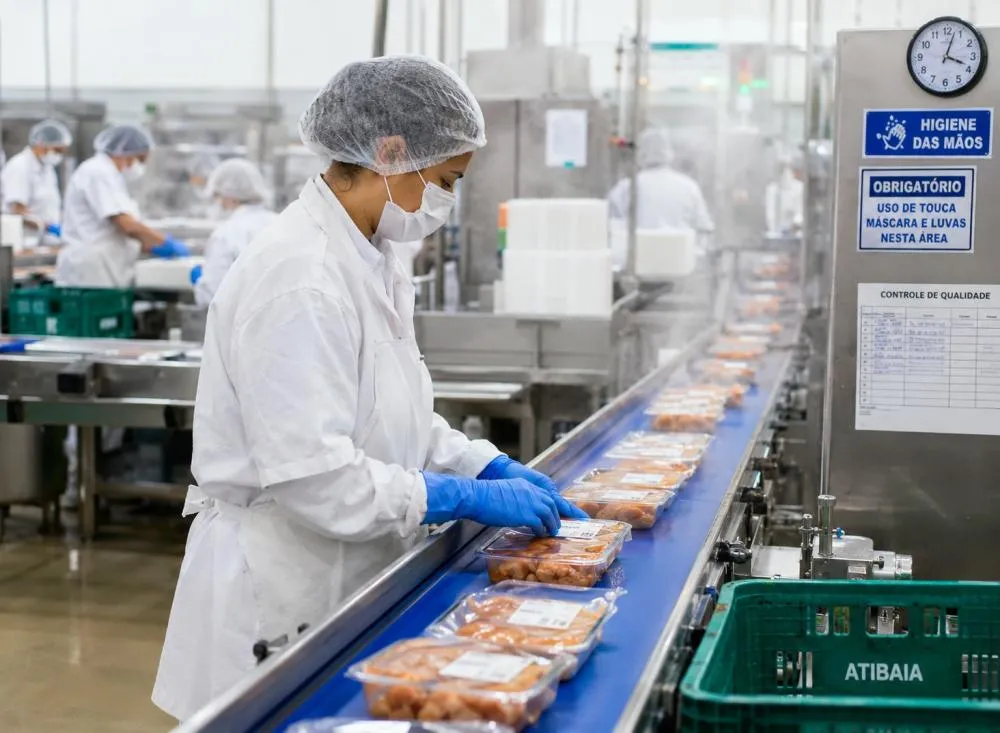 Trabalho sem experiência: Processo seletivo com 500 vagas de emprego para Operador de Produção com salário de R$ 2 mil / Foto: Gerada por IA