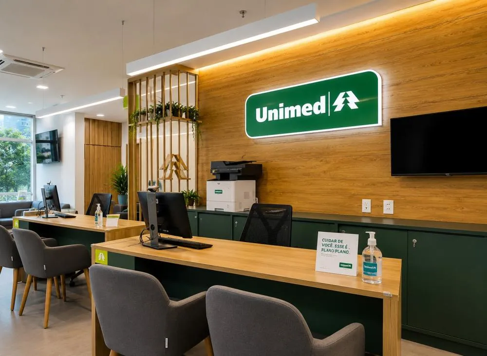 Inscrições para processo seletivo com vaga home office na Unimed para Analista terminam em 22/06; salário de R$ 4.468 / Foto: Gerada por IA