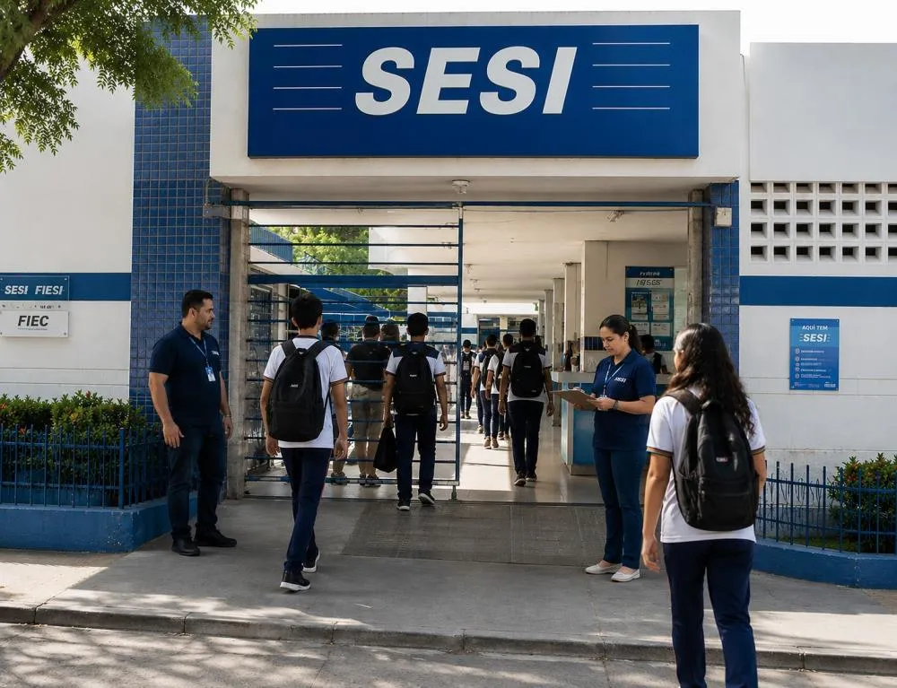 Inspetor de Alunos SESI SENAI: Processo seletivo para ensino médio completo e salário de R$ 2.098