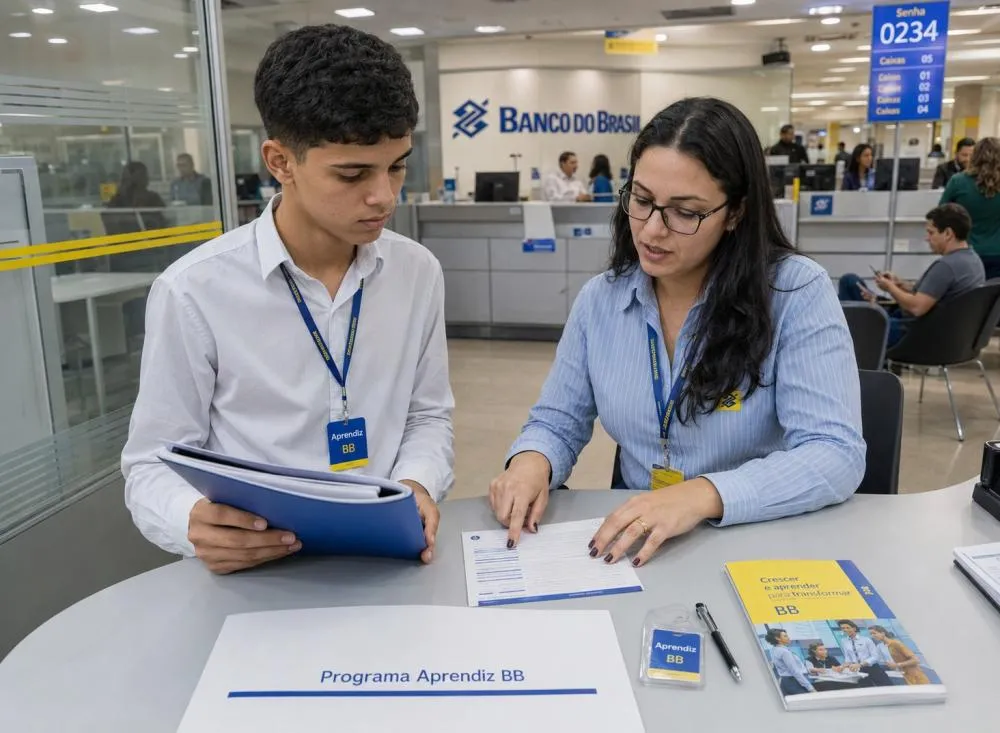 Jovem Aprendiz Banco do Brasil: Processo Seletivo abre inscrições para jovens de 14 a 18 anos com salário de R$ 1.621 e benefícios