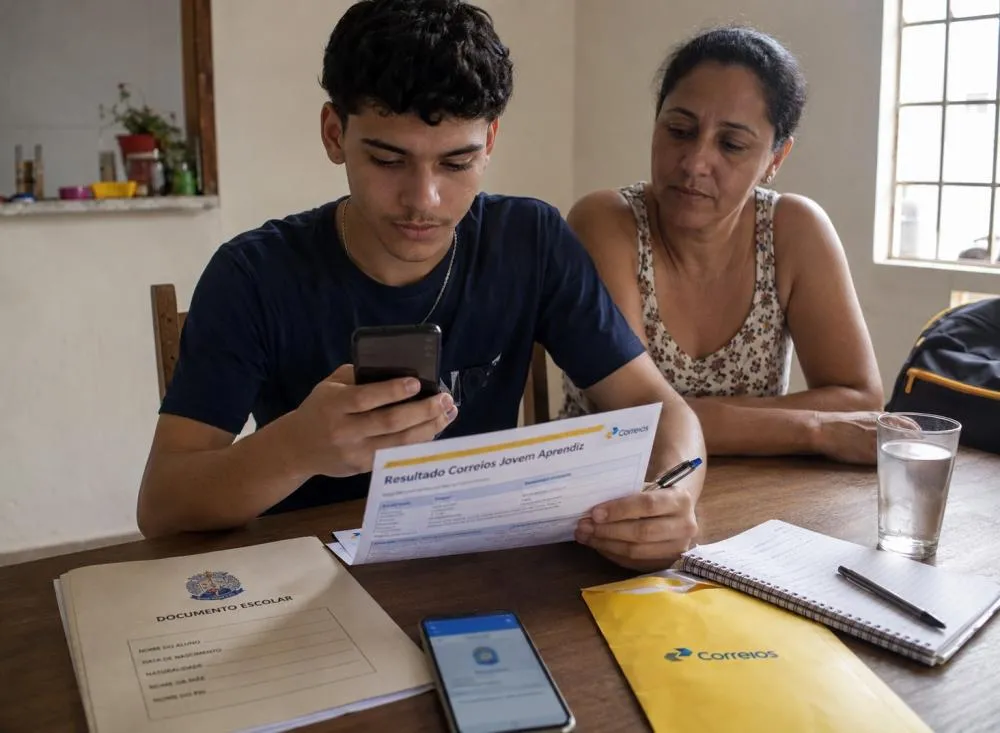 Resultado do Processo Seletivo dos Correios é divulgado; veja lista de aprovados nas 548 vagas / Foto: Gerada por IA