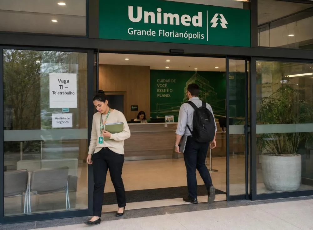 Processo Seletivo Unimed abre vaga para Trabalho Home Office com salário de R$ 6.159 para ensino médio completo; veja como participar / Foto: Gerada por IA