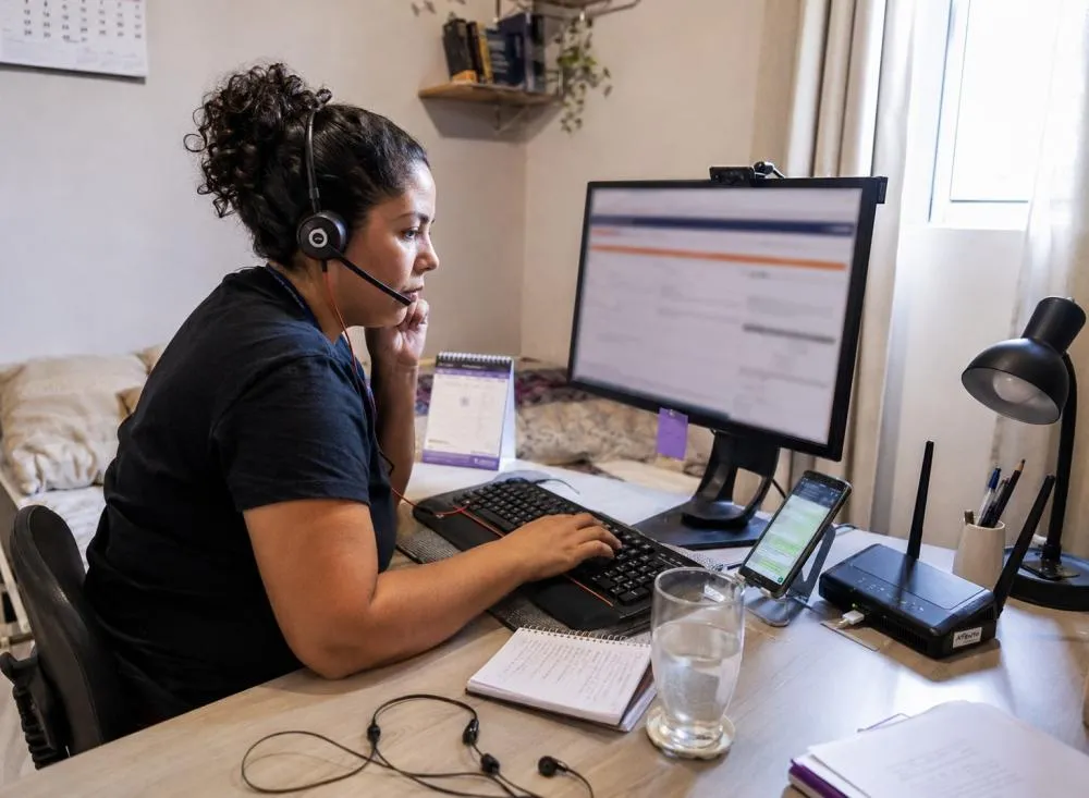 Vaga home office para ensino médio para Atendimento via WhatsApp com salário de R$ 1.621