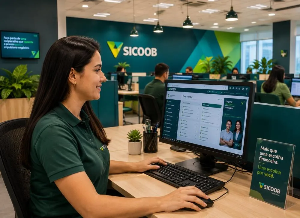 Processo seletivo SICOOB abre vagas para Analista de Negócios Pleno em Trabalho Híbrido; veja requisitos, benefícios e como participar / Foto: Gerada por IA