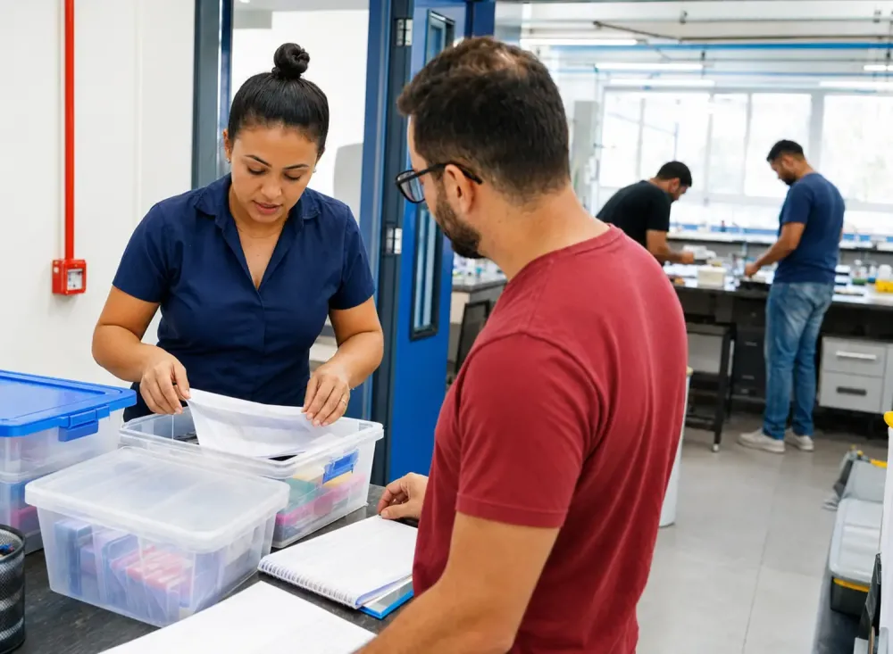 Assistente Educacional apoiará docentes e supervisores, organizará materiais didáticos e acompanhará documentos e rotinas administrativas. Imagem ilustrativa criada por inteligência artificial.