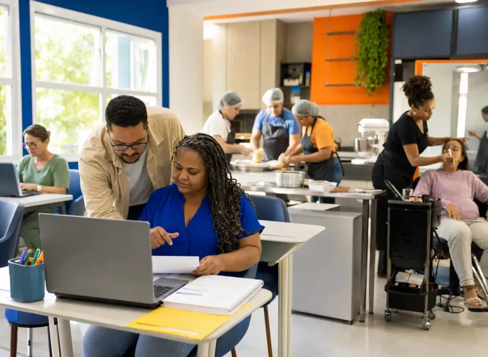 Senac abre 99 vagas em cursos gratuitos de Assistente Administrativo, informática e outras áreas