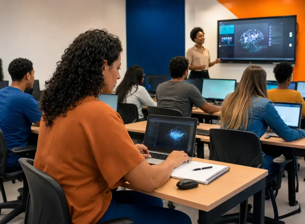 Senac reúne cursos gratuitos de Inteligência Artificial e Trabalho Remoto