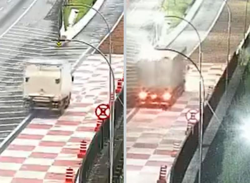 Área de escape da Rodovia Régis Bittencourt é usada duas vezes na mesma semana e salva mais uma vida