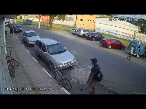  Criminoso sem perna furta bicicleta e foge pedalando por rodovia em SP 